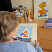Kunsttherapie ist Teil der Pflege im Hospiz