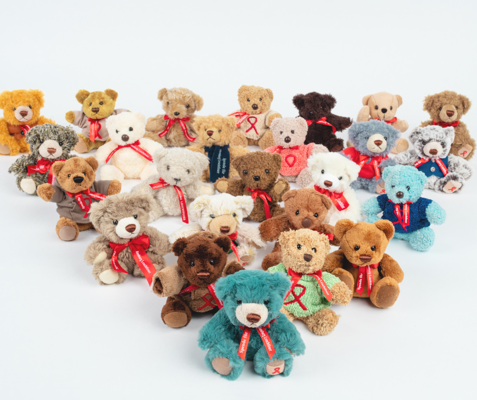 Alle Leuchtfeuer-Teddys von 1996 bis 2020.