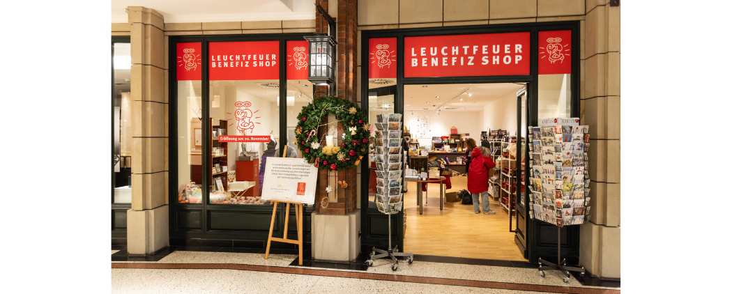 Der Benefizshop von Hamburg Leuchtfeuer