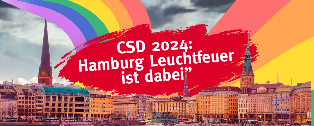 Titelbild für die News zum CSD 2024 in Hamburg.