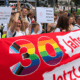 Hamburg Leuchtfeuer-Fußgruppe beim CSD 2025