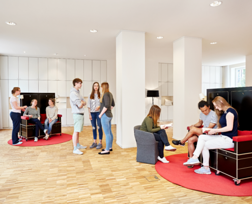 Der Saal des Hamburg Leuchtfeuer Lotsenhaus