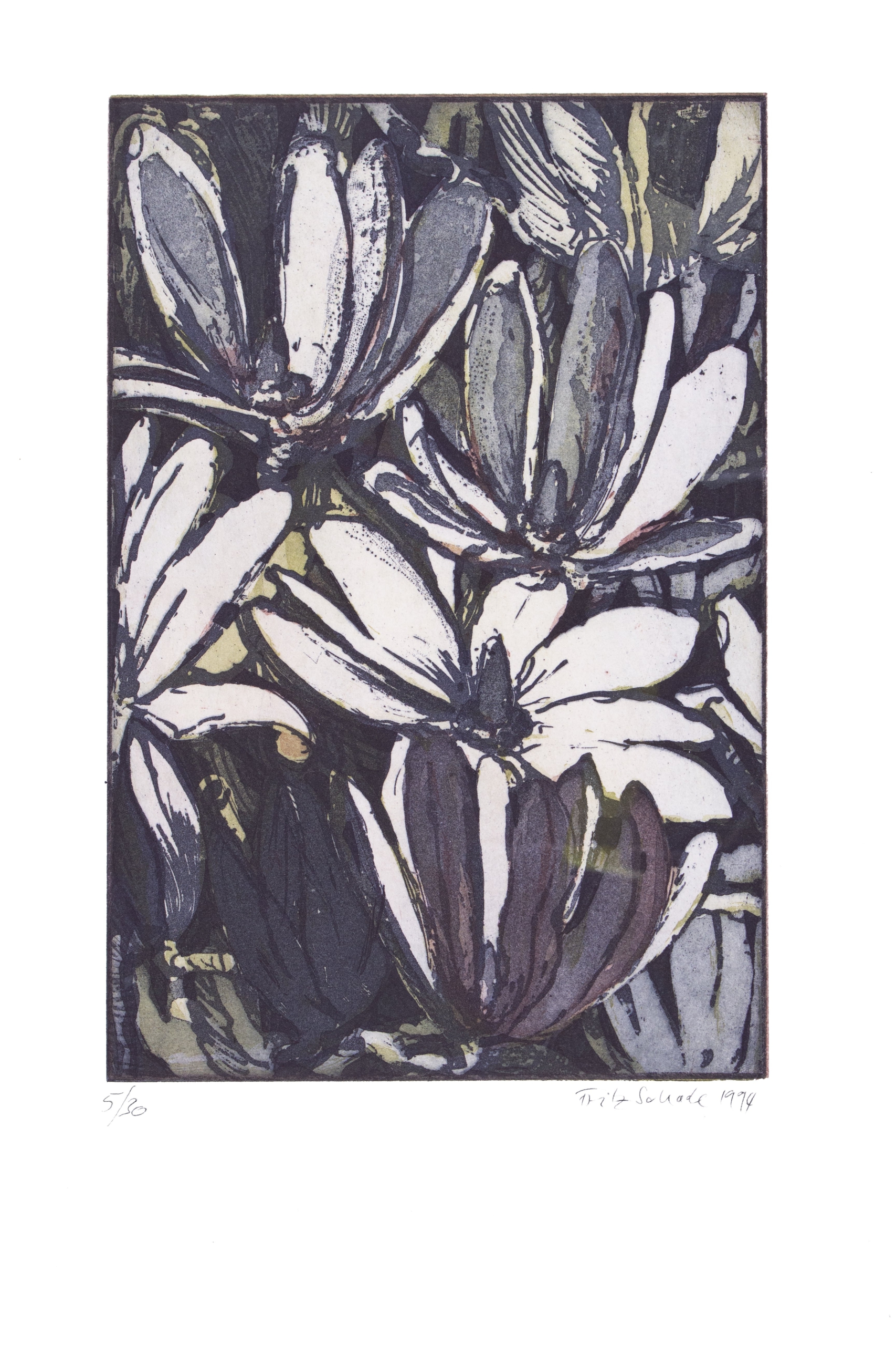 Schade, Fritz - Blumen, 1994 Schade, Fritz - Blumen, 1994